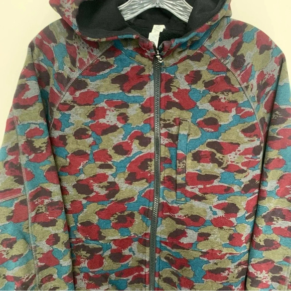 Lululemon Men's Camo Zip Up Hoodie M - Picture 7 of 8